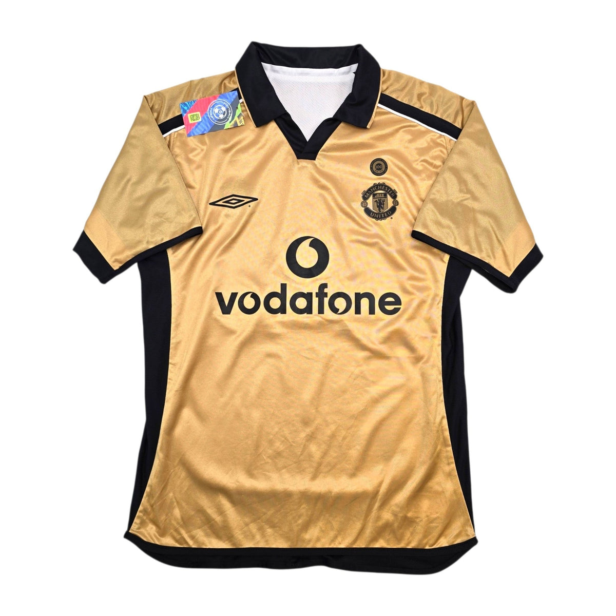 2001/02 Manchester United Away Football Shirt (M) Umbro (Centenary) - Football Finery - FF307008