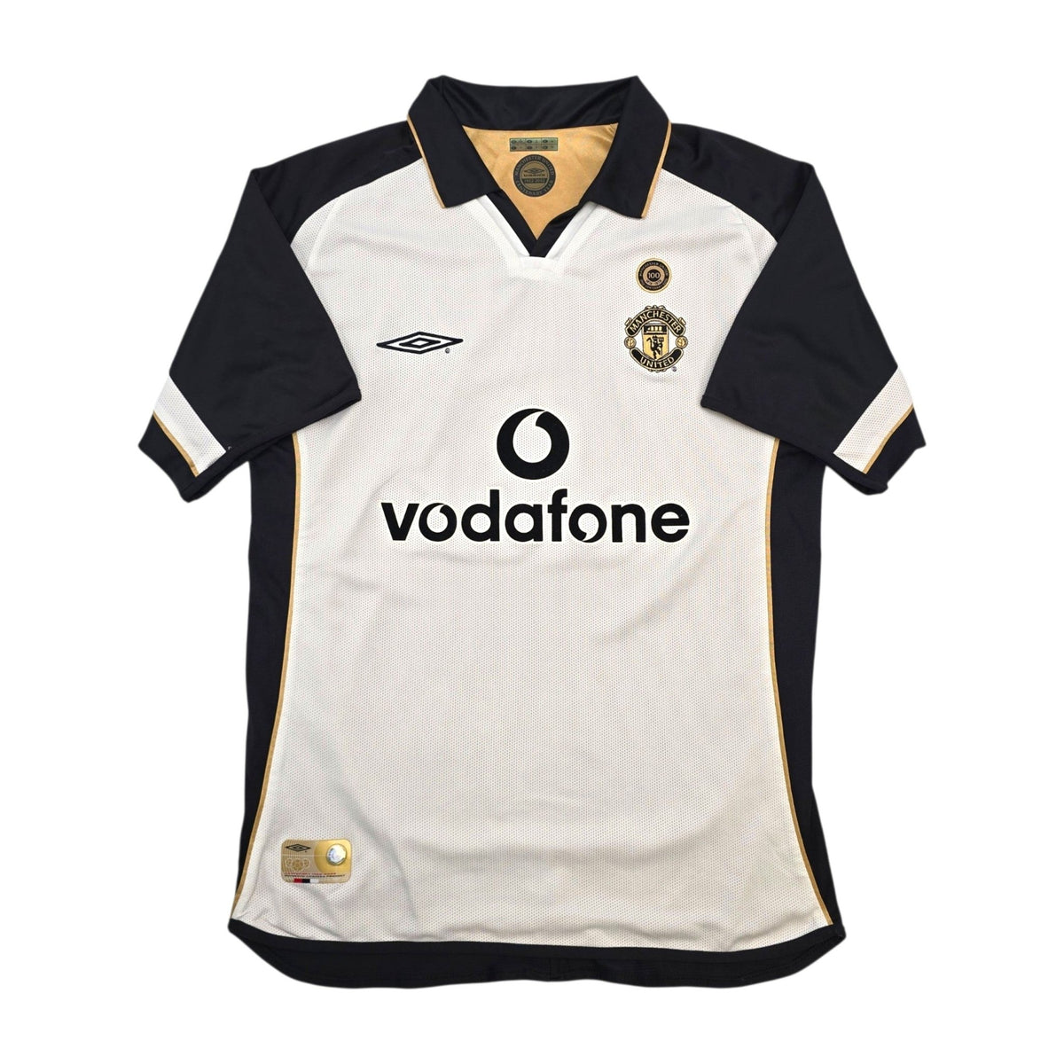 2001/02 Manchester United Away Football Shirt (M) Umbro (Centenary) - Football Finery - FF307008