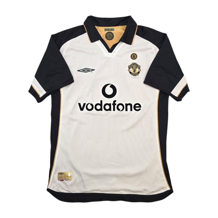 2001/02 Manchester United Away Football Shirt (M) Umbro (Centenary) - Football Finery - FF307008