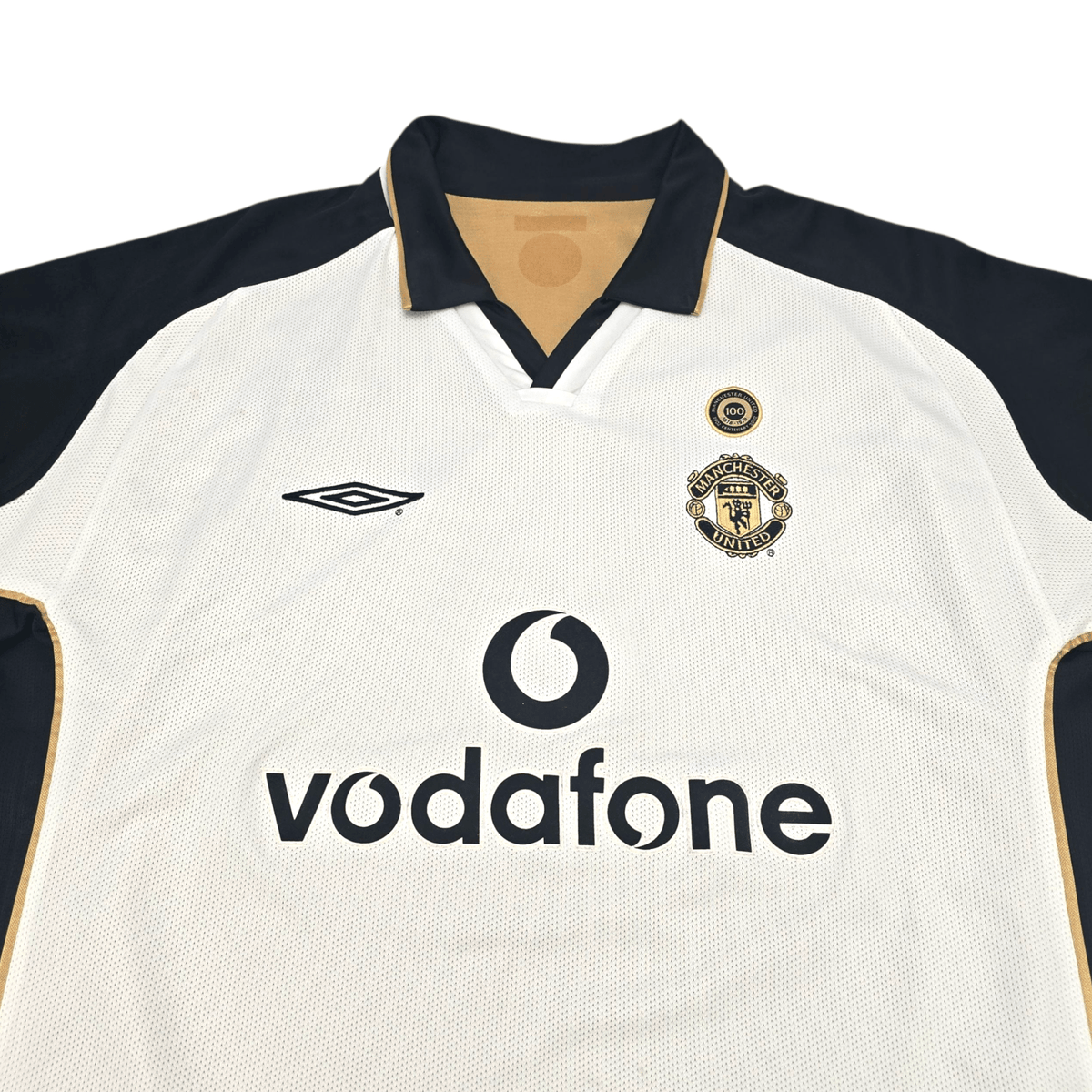 2001/02 Manchester United Away Football Shirt (XL) Umbro 10 v. Nistelrooy - Football Finery - FF301504