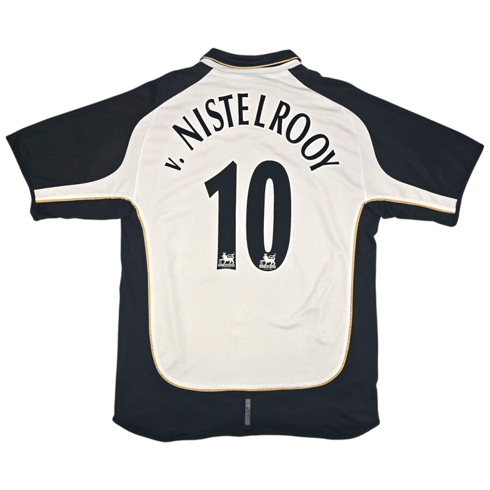 2001/02 Manchester United Away Football Shirt (XL) Umbro 10 v. Nistelrooy - Football Finery - FF301504