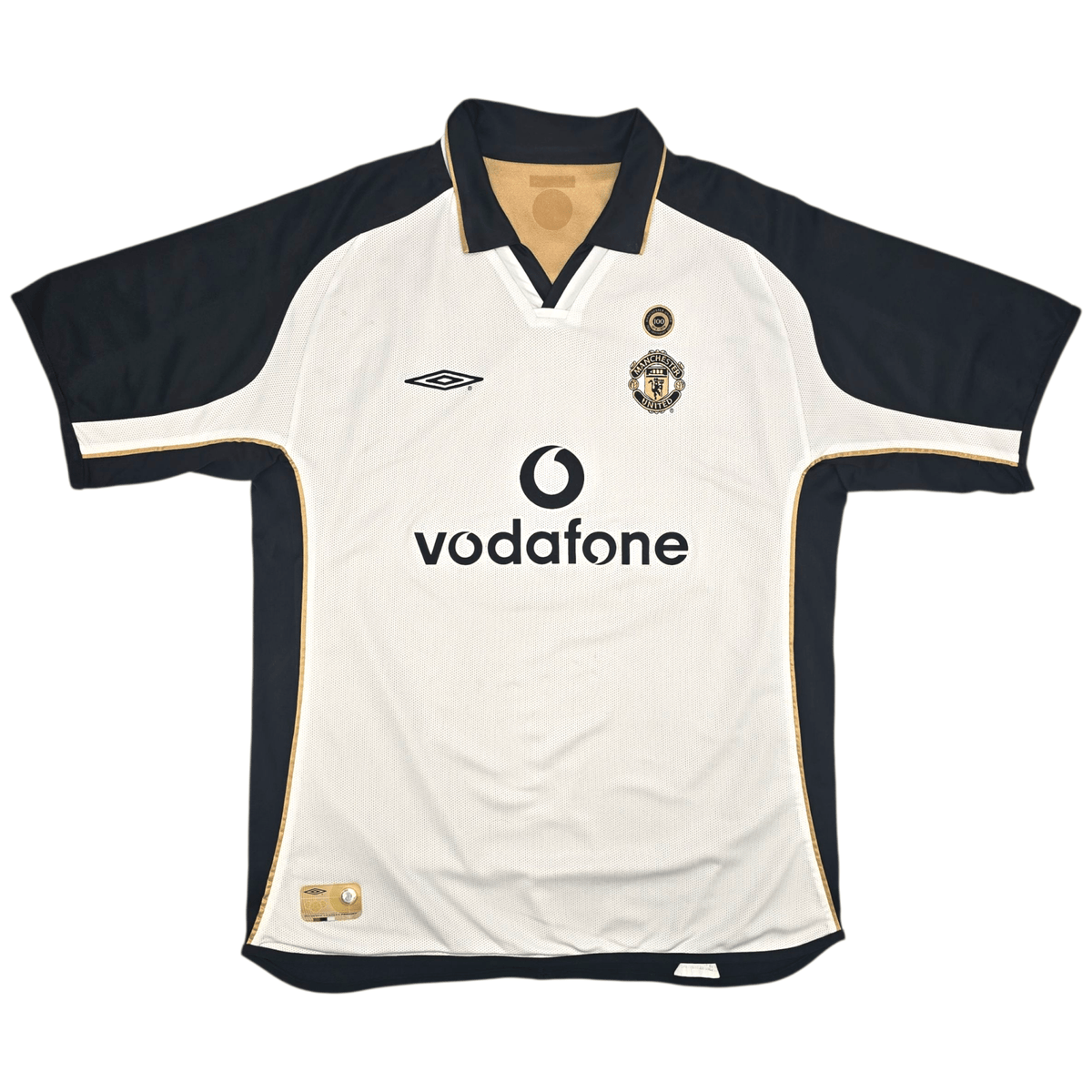 2001/02 Manchester United Away Football Shirt (XL) Umbro 10 v. Nistelrooy - Football Finery - FF301504