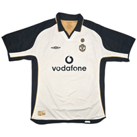 2001/02 Manchester United Away Football Shirt (XL) Umbro 10 v. Nistelrooy - Football Finery - FF301504