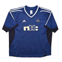 2001/02 Newcastle United Away Football Shirt (2XL) Adidas 9 Shearer - Football Finery - FF306278