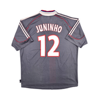 2001/02 Olympique Lyonnais Third Football Shirt (XL) Adidas 12 Juninho - Football Finery - FF304620