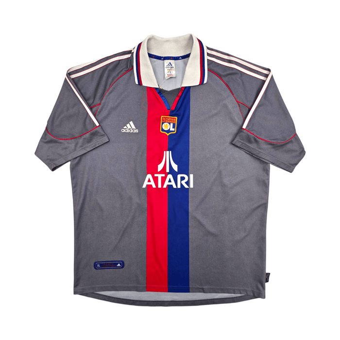 2001/02 Olympique Lyonnais Third Football Shirt (XL) Adidas 12 Juninho - Football Finery - FF304620