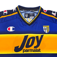 2001/02 Parma Home Football Shirt (S) Champion 10 Nakata - Football Finery - FF304013