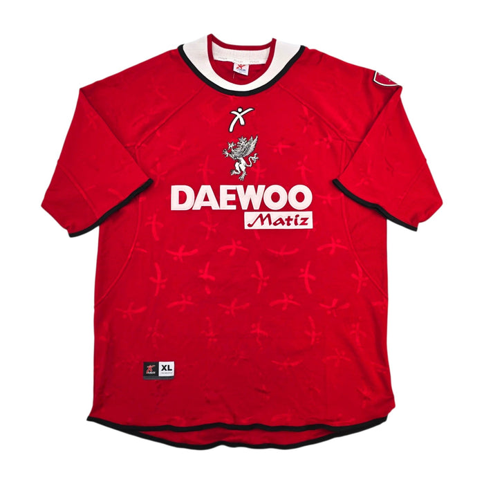 2001/02 Perugia Home Football Shirt (XL) Galex 15 Vryzas - Football Finery - FF307279