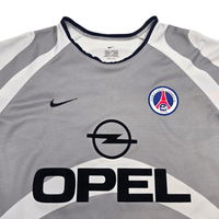 2001/02 PSG Away Football Shirt (L) Nike 10 Okocha - Football Finery - FF303611