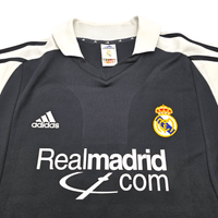 2001/02 Real Madrid Away Football Shirt (M) Adidas #5 Zidane - Football Finery - FF300552