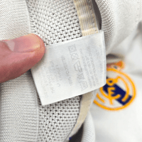 2001/02 Real Madrid Home Football Shirt (S) Adidas #5 Zidane - Football Finery - FF300881