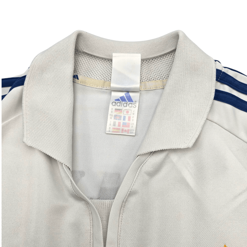 2001/02 Real Madrid Home Football Shirt (S) Adidas #5 Zidane - Football Finery - FF300881