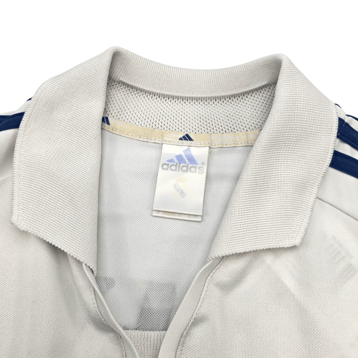 2001/02 Real Madrid Home Football Shirt (S) Adidas #5 Zidane - Football Finery - FF300881