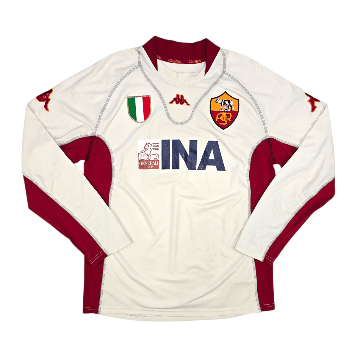 2001/02 Roma Away Football Shirt (2XL) Kappa - Football Finery - FF302640
