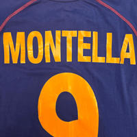 2001/02 Roma Third Football Shirt (2XL) Kappa 9 Montella - Football Finery - FF302639