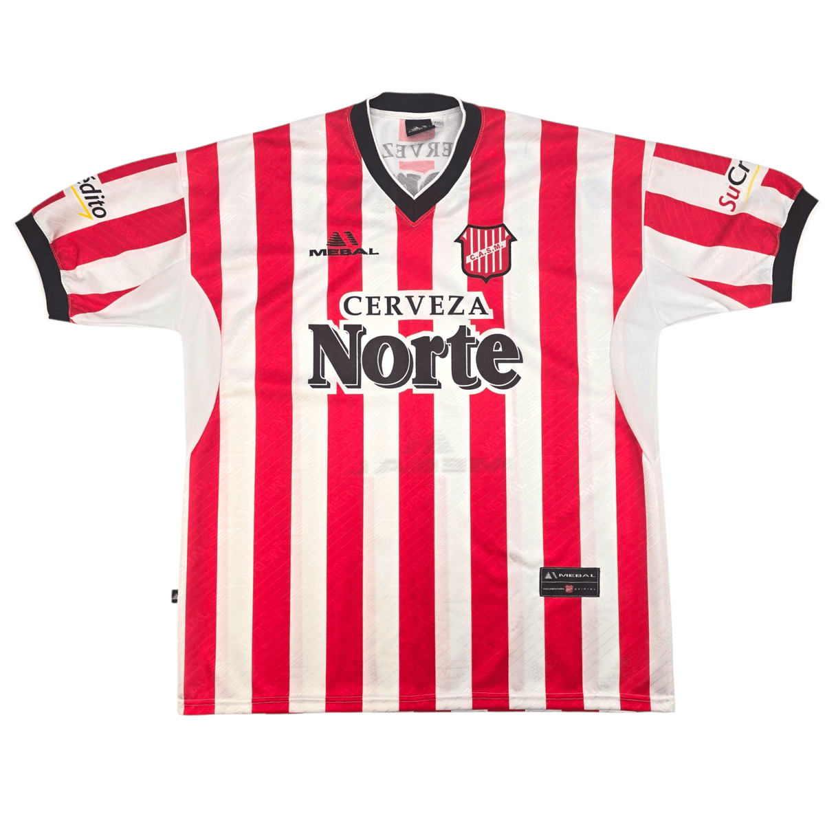 2001/02 San Martin de Tucuman Home Football Shirt (2XL) Mebal - Football Finery - FF302330