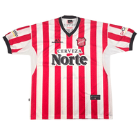 2001/02 San Martin de Tucuman Home Football Shirt (2XL) Mebal - Football Finery - FF302330