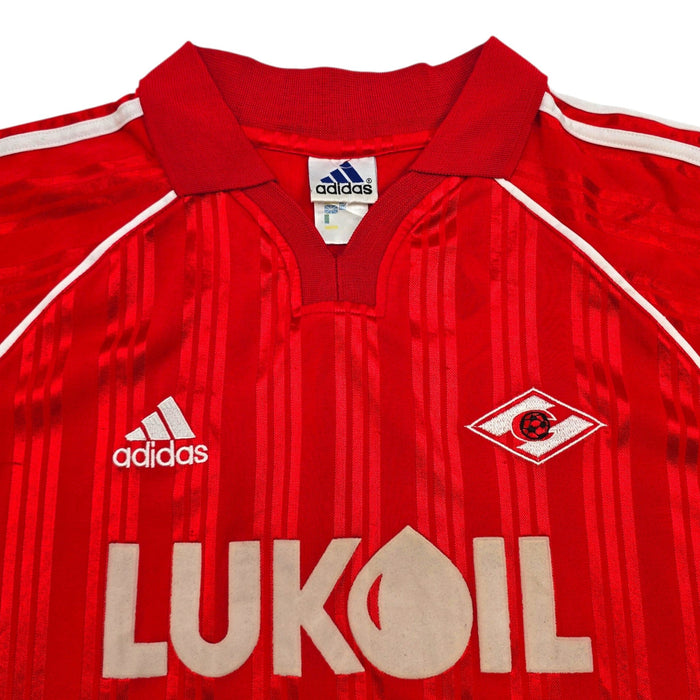2001/02 Spartak Moscow Home Football Shirt (M) Adidas | European - Football Finery - FF306800