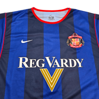 2001/02 Sunderland Away Football Shirt (XL) Nike 33 Arca - Football Finery - FF306023