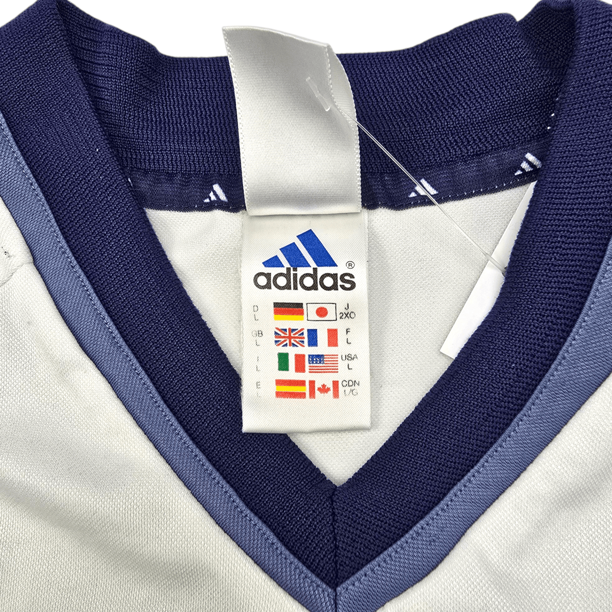 2001/02 Tottenham Hotspur Home Football Shirt (L) Adidas - Football Finery - FF300044