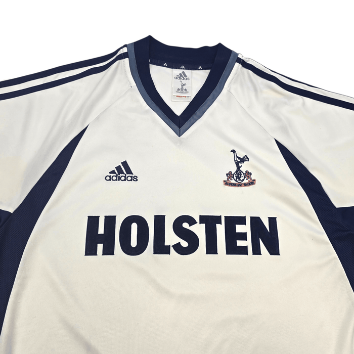 2001/02 Tottenham Hotspur Home Football Shirt (L) Adidas - Football Finery - FF302738