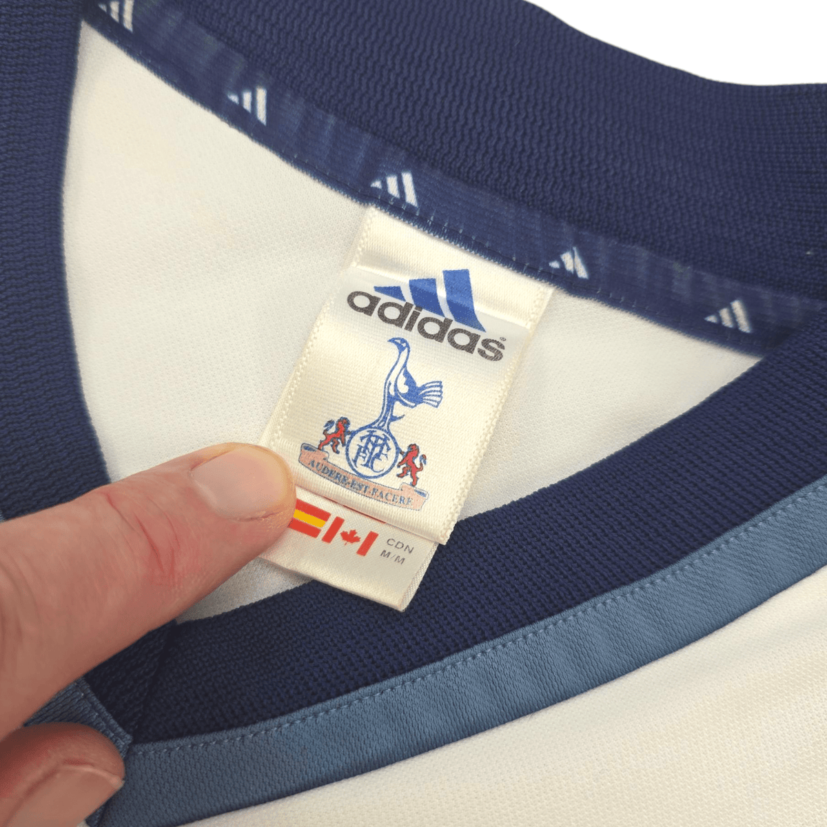 2001/02 Tottenham Hotspur Home Football Shirt (M) Adidas 11 Rebrov - Football Finery - FF301373