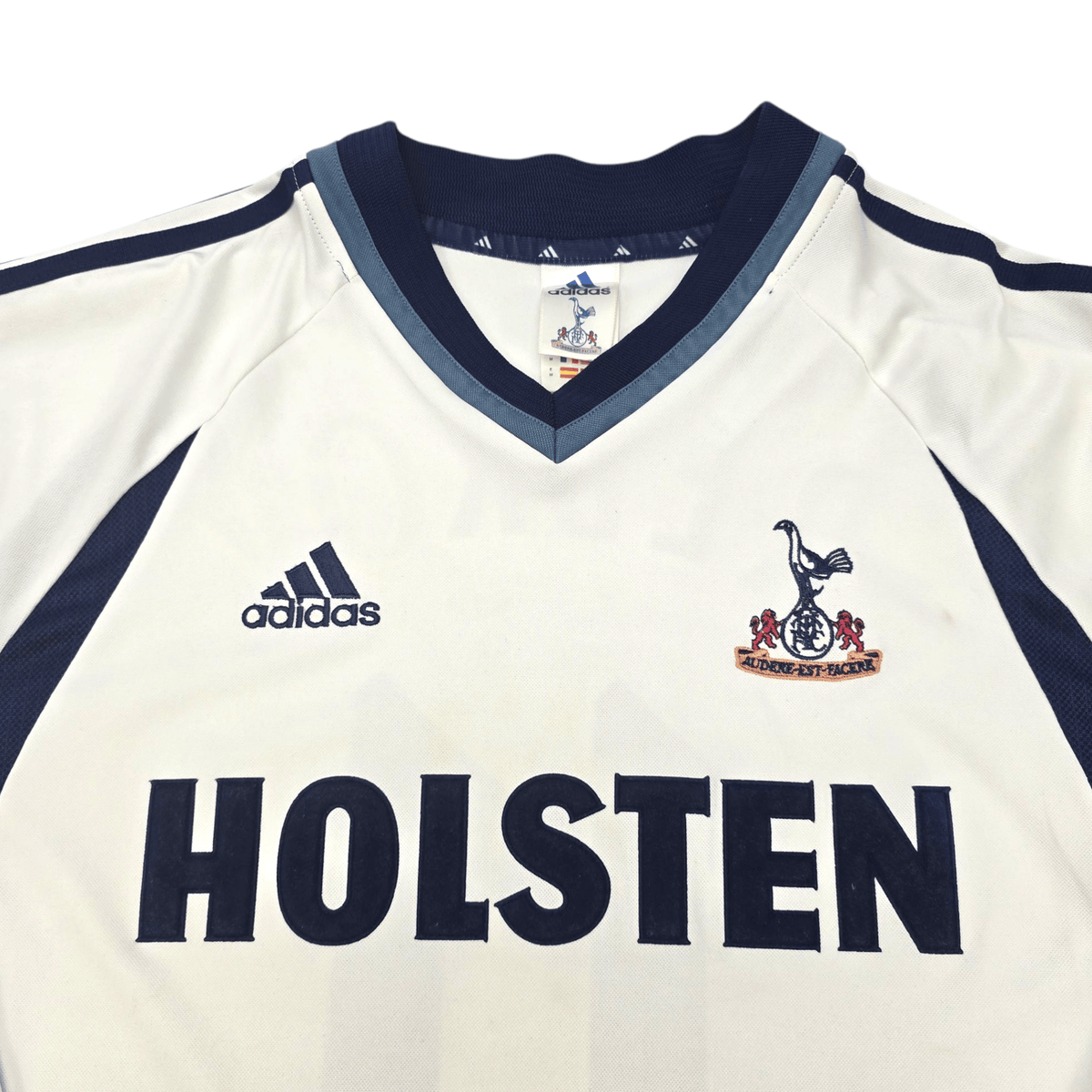 2001/02 Tottenham Hotspur Home Football Shirt (M) Adidas 11 Rebrov - Football Finery - FF301373
