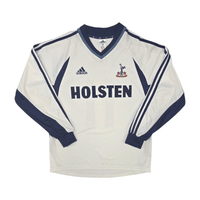 2001/02 Tottenham Hotspur Home Football Shirt (M) Adidas 11 Rebrov - Football Finery - FF301373