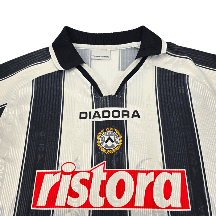 2001/02 Udinese Home Football Shirt (M) Diadora - Football Finery - FF204604