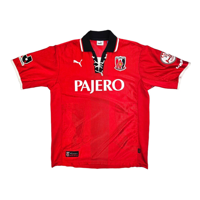 2001/02 Urawa Red Diamonds Home Football Shirt (M) Puma - Football Finery - FF202912