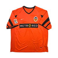 2001/02 Valencia Away Football Shirt (L) Nike - Football Finery - FF301870