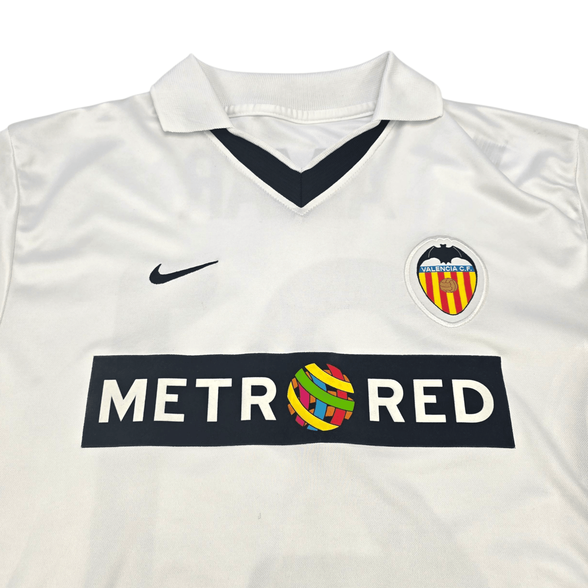 2001/02 Valencia Home Football Shirt (M) Nike 21 Aimar - Football Finery - FF302520