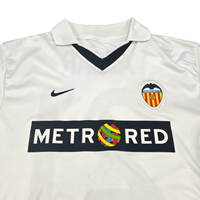 2001/02 Valencia Home Football Shirt (M) Nike 21 Aimar - Football Finery - FF302520