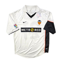 2001/02 Valencia Home Football Shirt (M) Nike 21 Aimar - Football Finery - FF305989