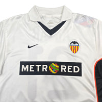2001/02 Valencia Home Football Shirt (M) Nike 21 Aimar - Football Finery - FF305989
