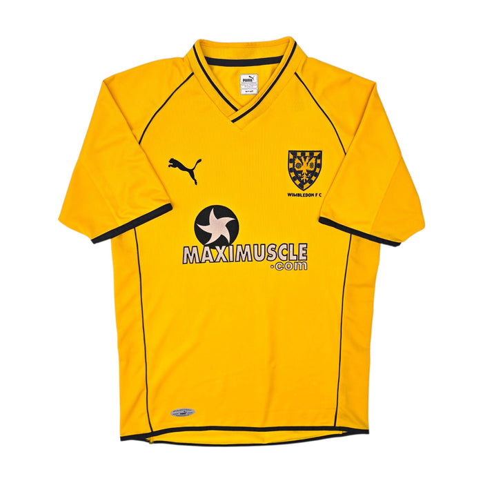 2001/02 Wimbledon Away Football Shirt (S) Puma - Football Finery - FF307582