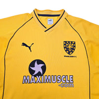 2001/02 Wimbledon Away Football Shirt (S) Puma - Football Finery - FF307582