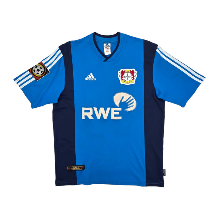 2001/03 Bayern Leverkusen Away Football Shirt (L) Adidas #27 Neuville - Football Finery - FF204028