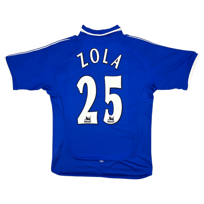 2001/03 Chelsea Home Football Shirt (M) Umbro 25 Zola - Football Finery - FF300346
