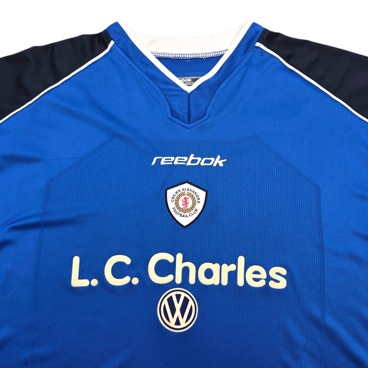 2001/03 Crewe Alexandra Away Football Shirt (XL) Reebok - Football Finery - FF306299