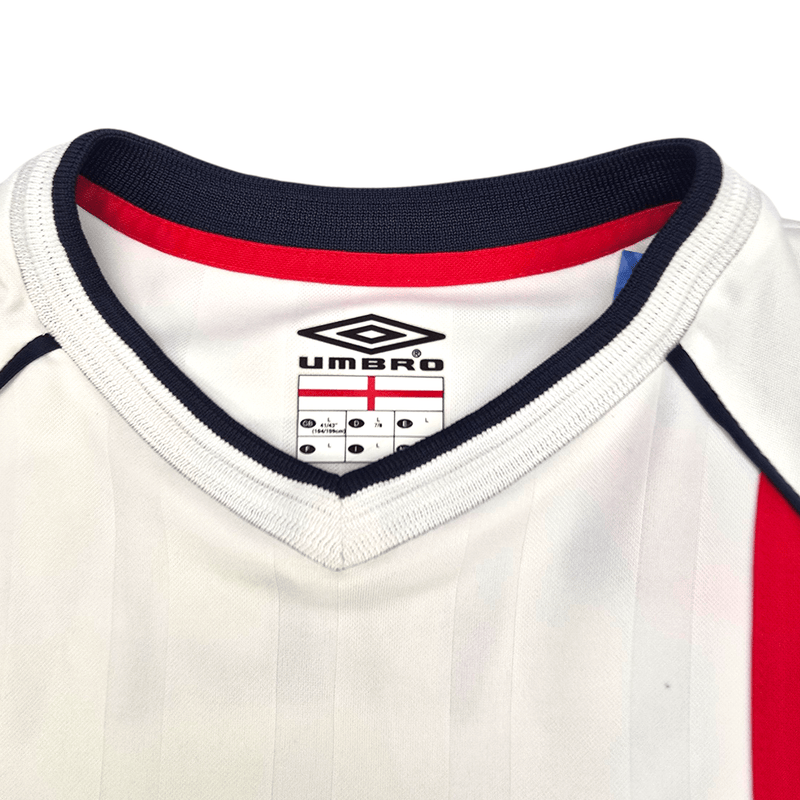 2001/03 England Home Football Shirt (L) Umbro 10 Owen - Football Finery - FF301917