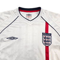 2001/03 England Home Football Shirt (L) Umbro - Football Finery - FF302366