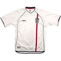 2001/03 England Home Football Shirt (L) Umbro - Football Finery - FF302366
