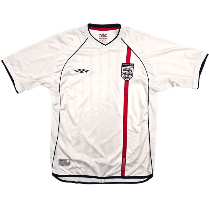 2001/03 England Home Football Shirt (L) Umbro - Football Finery - FF302366