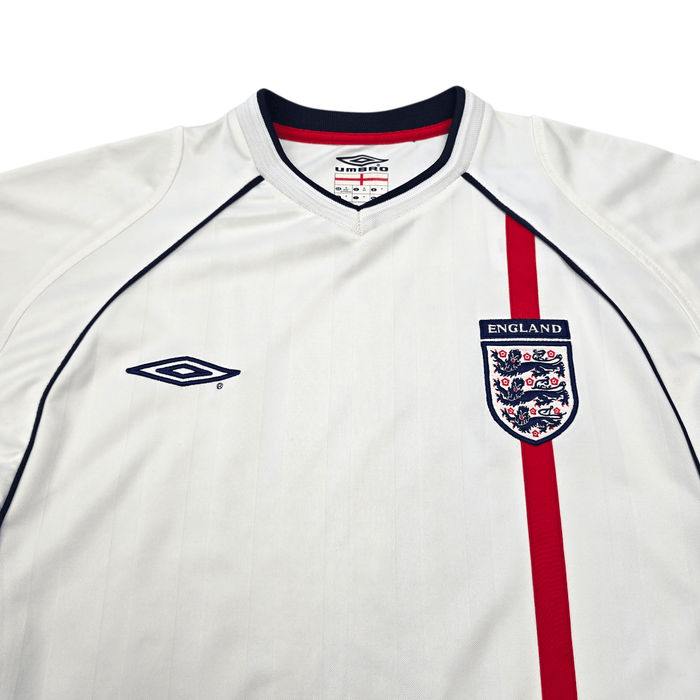 2001/03 England Home Football Shirt (M) Umbro - Football Finery - FF304823