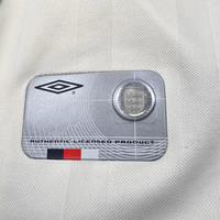 2001/03 England Home Football Shirt (M) Umbro - Football Finery - FF304823