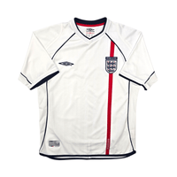 2001/03 England Home Football Shirt (M) Umbro - Football Finery - FF304823