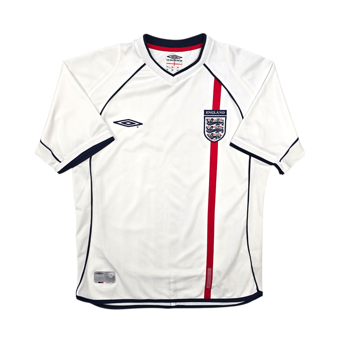 2001/03 England Home Football Shirt (M) Umbro - Football Finery - FF304823