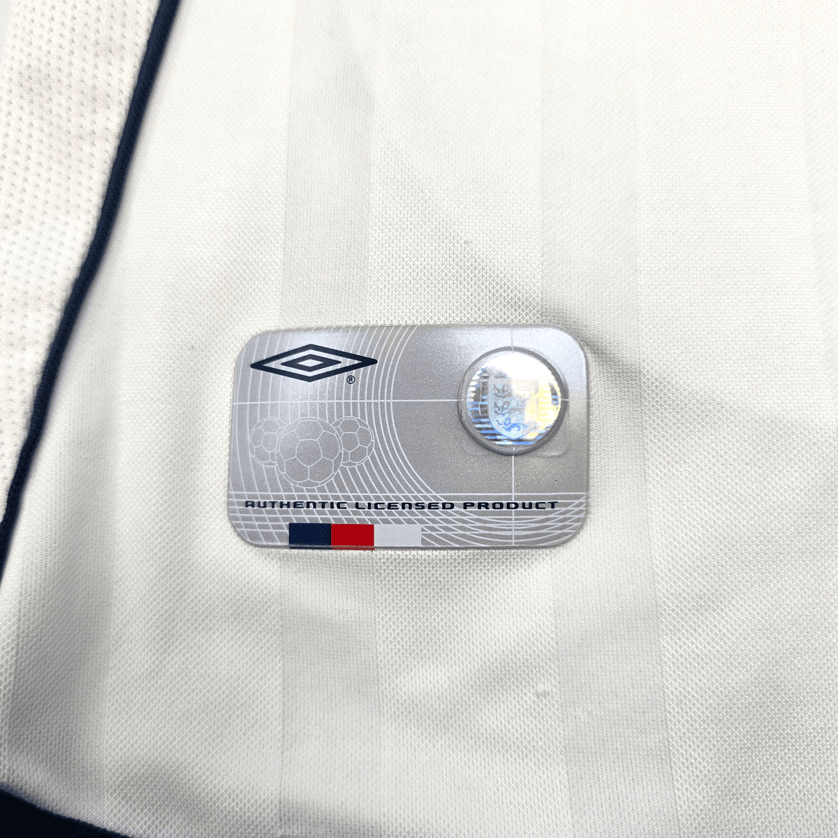 2001/03 England Home Football Shirt (S) Umbro 8 Scholes - Football Finery - FF303414