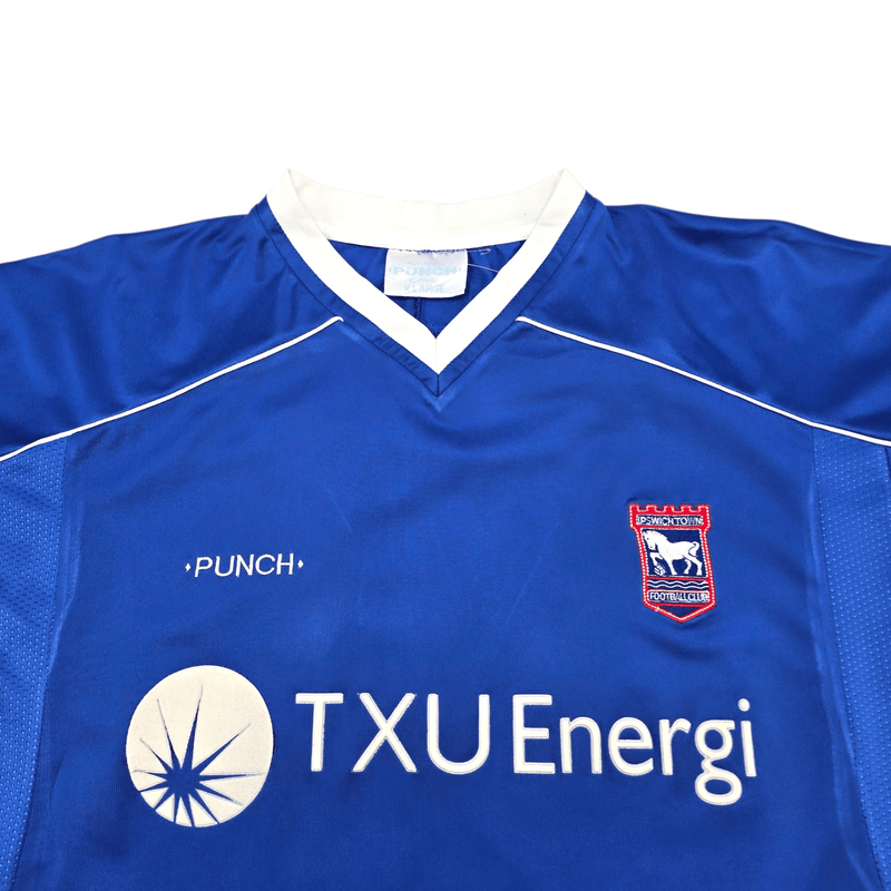 2001/03 Ipswich Town Home Football Shirt (XL) Punch - Football Finery - FF301449